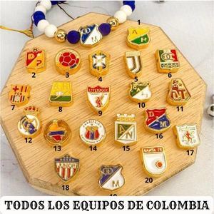 Pulsera Oficial Clubs Colombianos