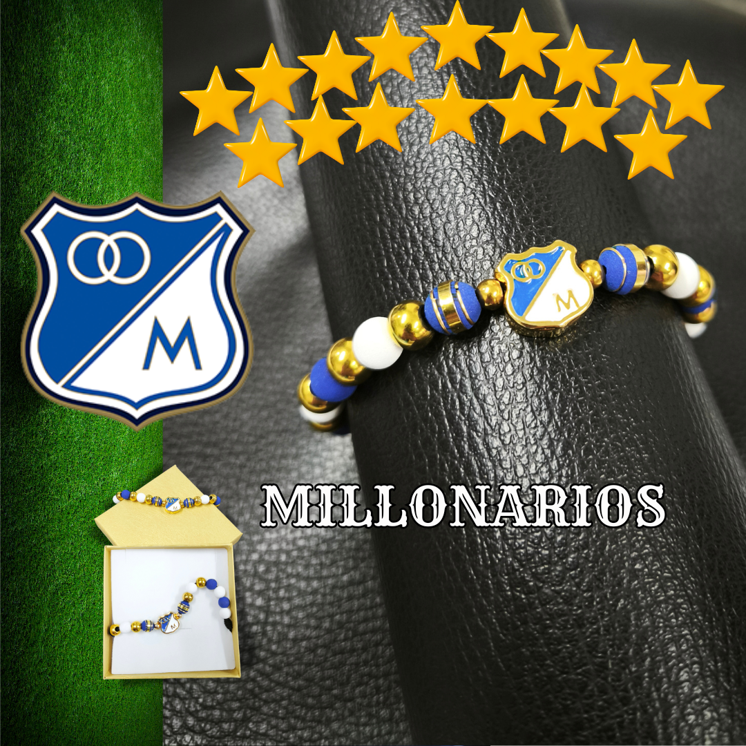 Pulsera Oficial Clubs Colombianos