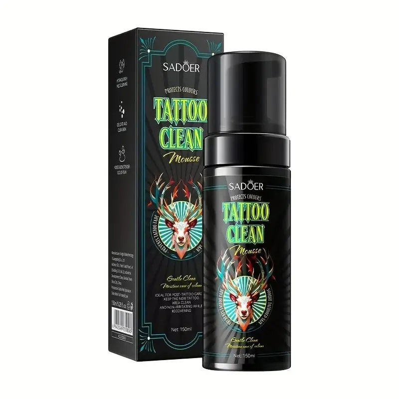 Skin care TATTOO CLEAN protege, cura y le da vida a tus tatuajes